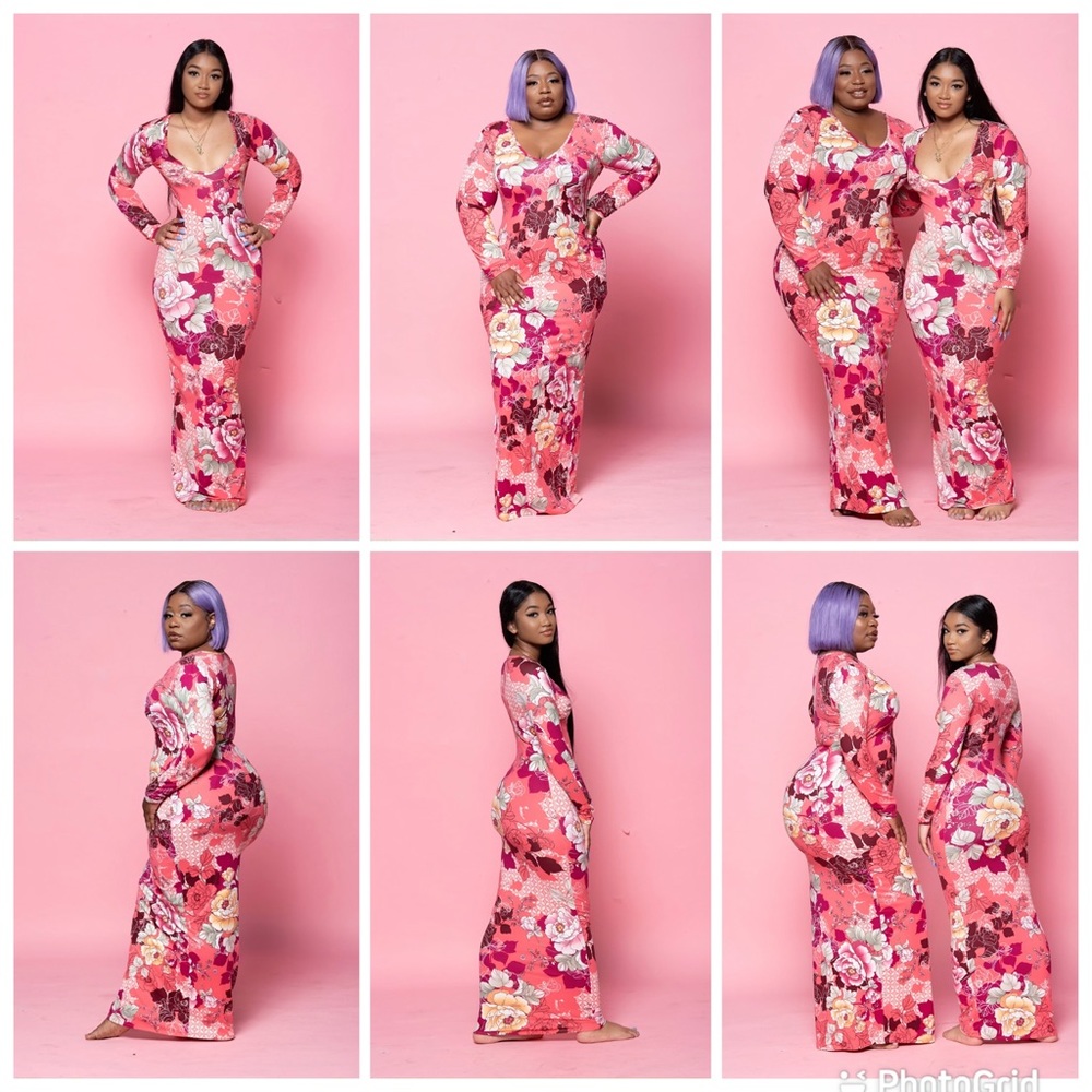Blossom maxi dress